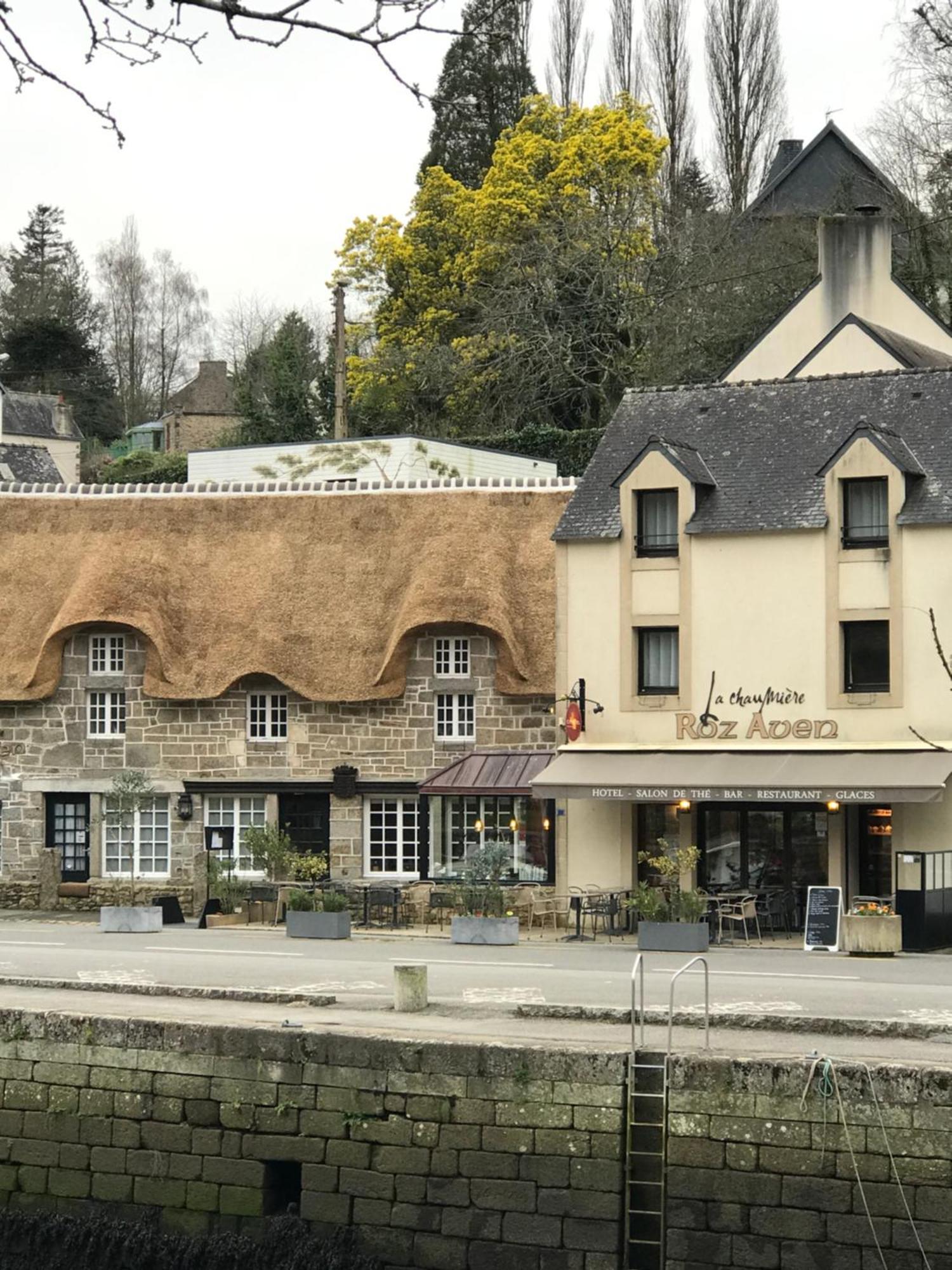 Hotel La Chaumiere Roz-Aven Pont-Aven Exterior foto